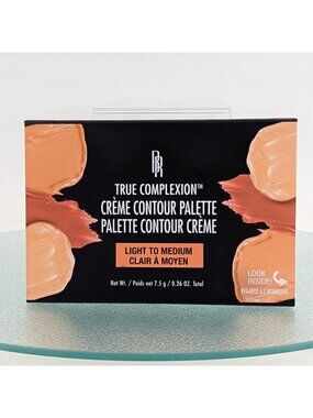 Black Radiance True Complexion Creme Contour Palette, Light to Medium, 7.5 Gram
